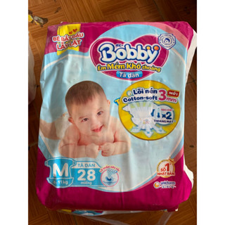 TÃ DÁN BOBBY M 28 miếng( cho trẻ từ 6-11kg)
