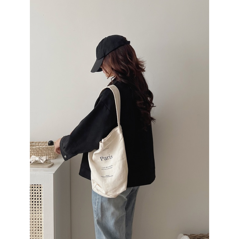 Áo khoác bomber da lộn cúc bấm form rộng style Hàn Quốc