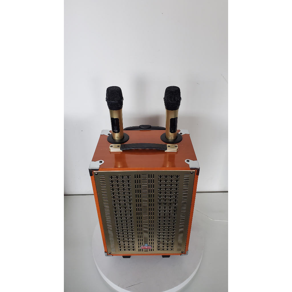 Loa kéo karaoke Ontekco 8002 - đi kèm 2 mic, bass 20, âm thanh sắc nét. Hát Cực Hay, Bảo Hành Hãng 1 năm . Có Clip test