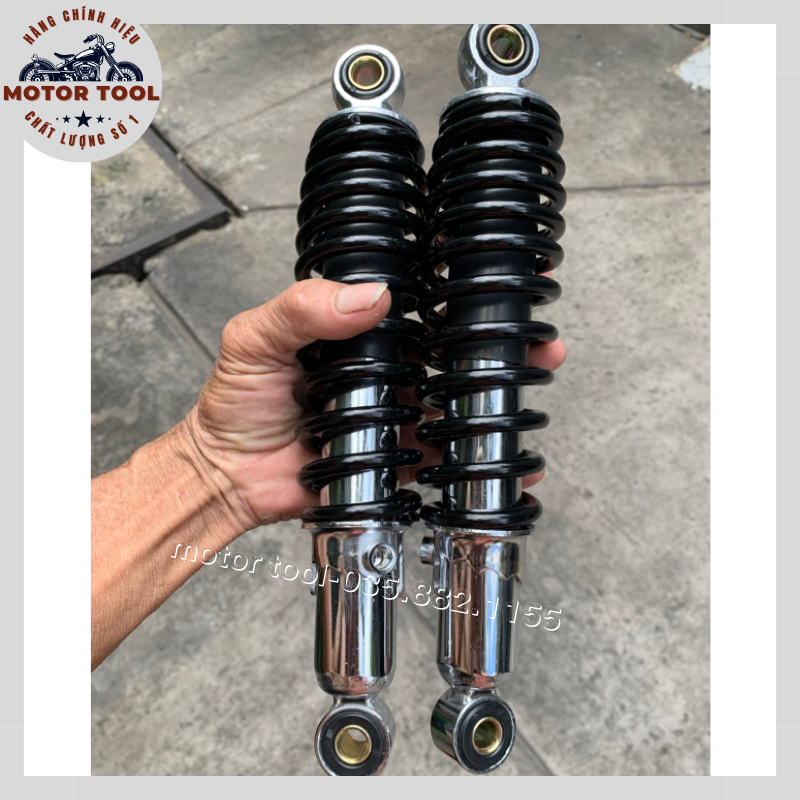 Phuộc Xe Máy Sirius, Thụt Giảm Xóc Chở Hàng Tải  Nặng 300kg