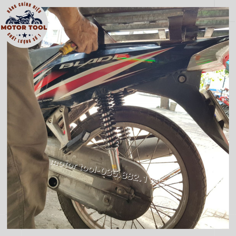 Phuộc Xe Máy Sirius, Thụt Giảm Xóc Chở Hàng Tải  Nặng 300kg