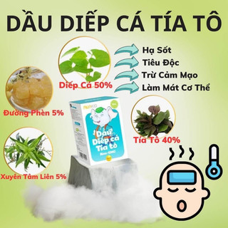 DẦU DIẾP CÁ TÍA TÔ - FANECO - FANUTRIFOOD
