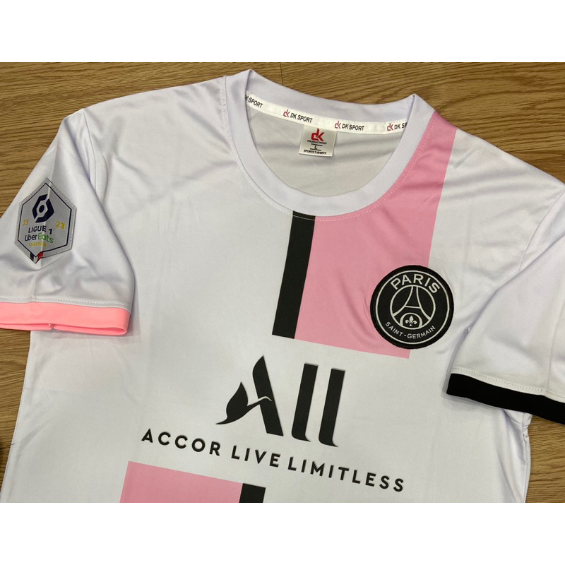 Bộ quần áo đá banh PSG, Bộ quần áo bóng đá in tên và số theo yêu cầu em