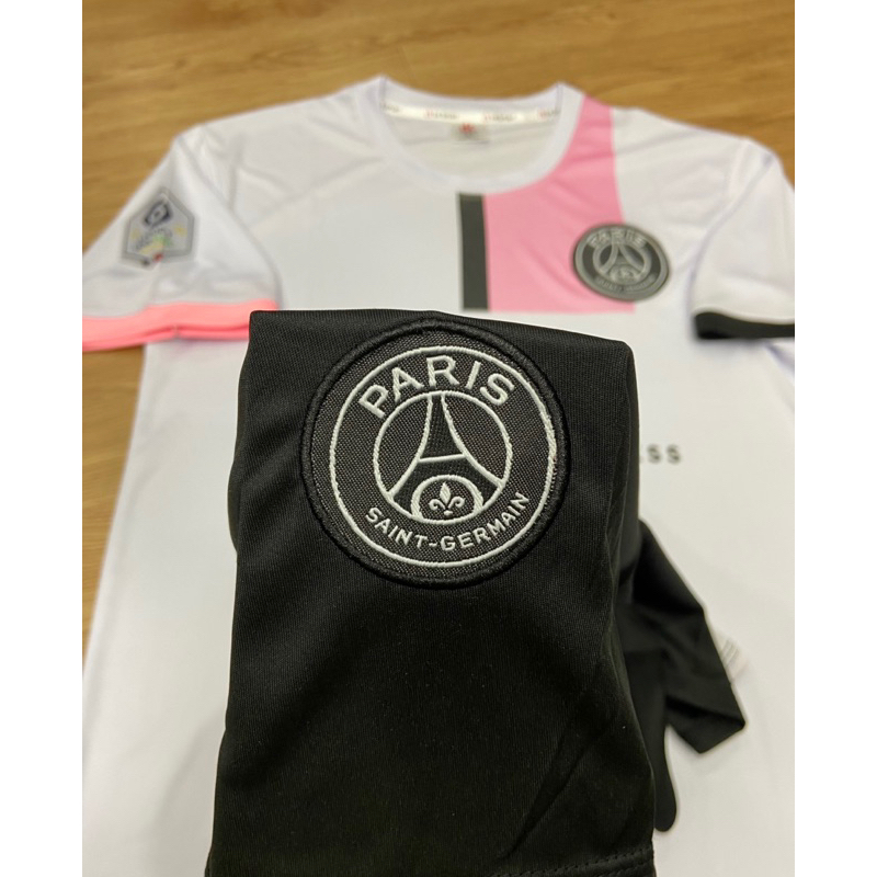 Bộ quần áo đá banh PSG, Bộ quần áo bóng đá in tên và số theo yêu cầu em