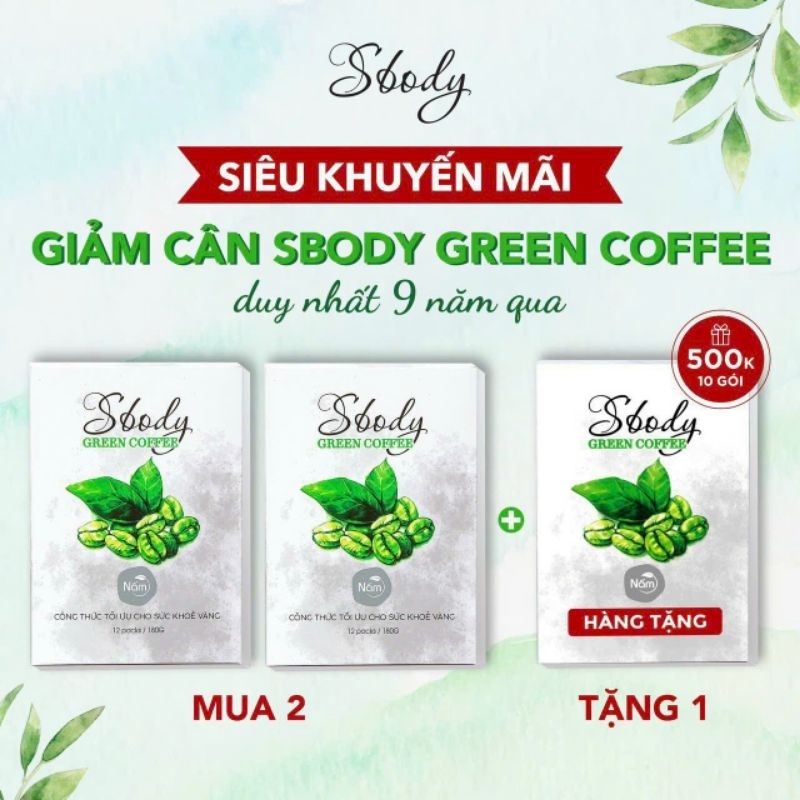 Cà Phê Giảm Cân SBODY GREEN COFFEE