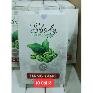 Cà phê giảm cân thải mỡ Sbody Green 10 gói