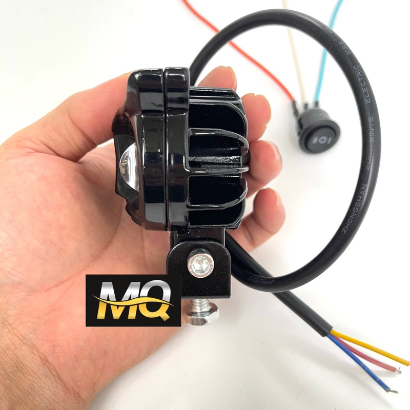Đèn Trợ Sáng Bi Cầu Mắt Cú 2 Mầu 12vl M3MINI