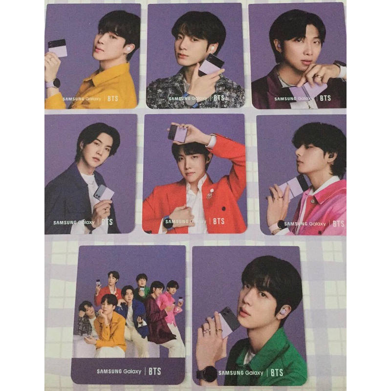 CARD SAMSUNG BTS