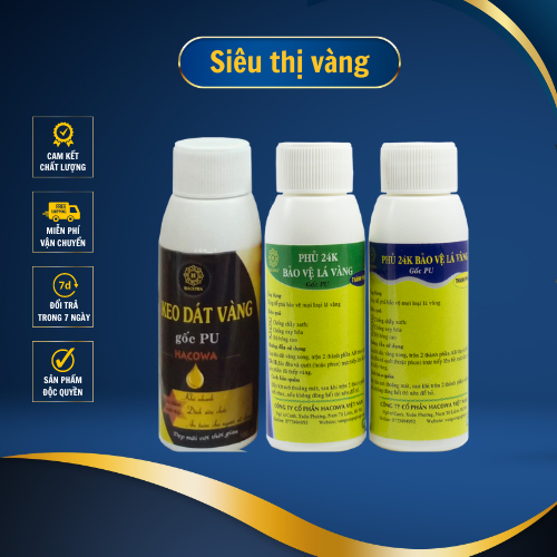 Combo keo phủ gốc pu size nhỏ mỗi lọ 100ml