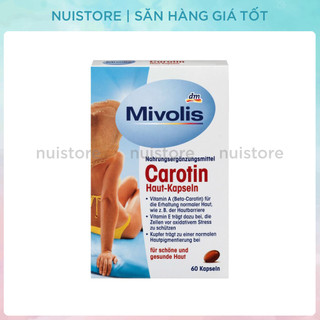 Viên Uống Chống Nắng Mivolis Carotin