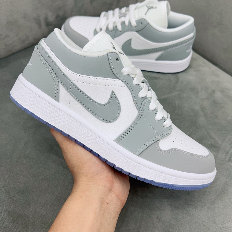 Giày Thể Thao JD1 Thấp Cổ Grey Wolf Bản SC (Full Box + Kèm Tất)