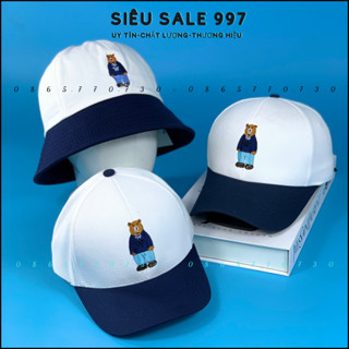 SET MŨ NÓN TÌNH NHÂN, COMBO MŨ GIA ĐÌNH MÚI GẤU THÊU W THỜI TRANG CAO CẤP HOT TREND