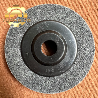 Nỉ xám đánh bóng inox-phớt nỉ đánh bóng kim loại đường kính 100mm