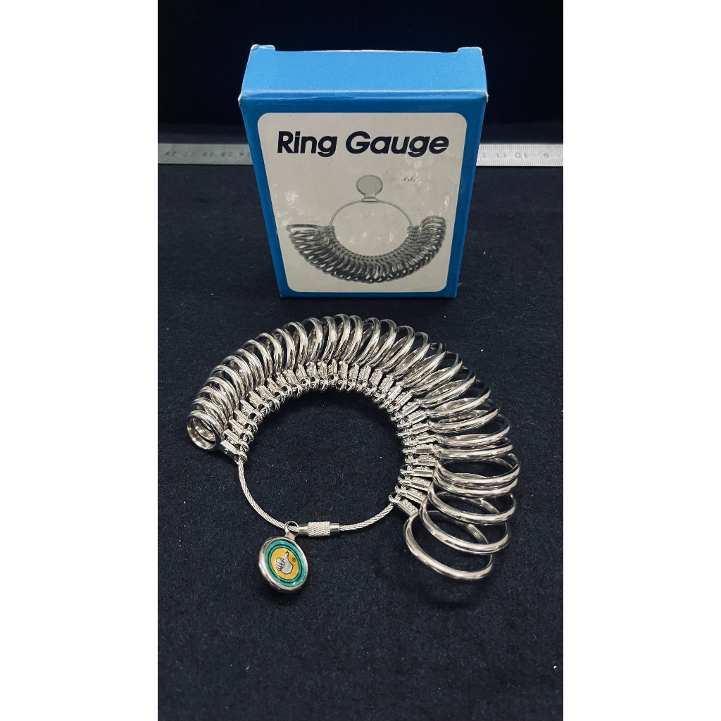 Sâu ni đo nhẫn Inox loại tốt, chuẩn size - Dụng Cụ Đo Vòng Nhẫn 0-13mm Chuyên Nghiệp