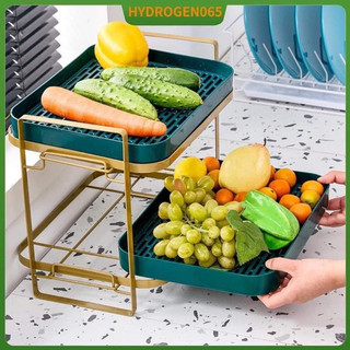 Kệ 2 tầng đựng đồ đa năng úp cốc chén