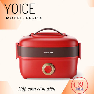 Hộp cơm cắm điện 2 tầng 4 ngăn yoice y-fh13as