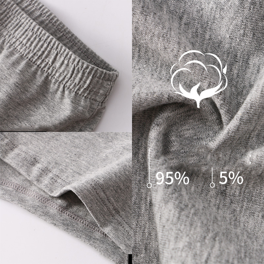 Quần đùi nam ngắn 100% cotton siêu thoáng mát có thể mặc thay quần lót, mặc ngủ