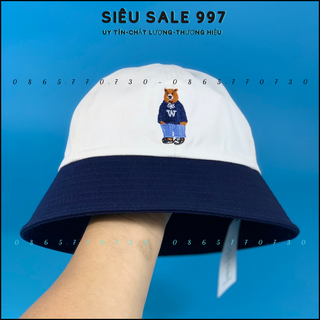 1 CẶP 2 NÓN THÊU GẤU HOT TREND CHO NGƯỜI LỚN VÀ TRẺ EM THỜI TRANG HOT HIT