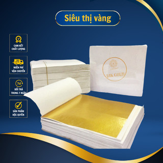 500 lá dát vàng siêu bóng đẹp