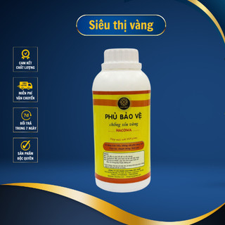 500ml phủ bóng dát vàng gốc nước dùng dát hoa quả, thạch cao, xi măng, giấy vẽ, đồ da