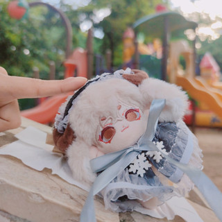 Áo choàng lolita đăng ten cho doll 10cm