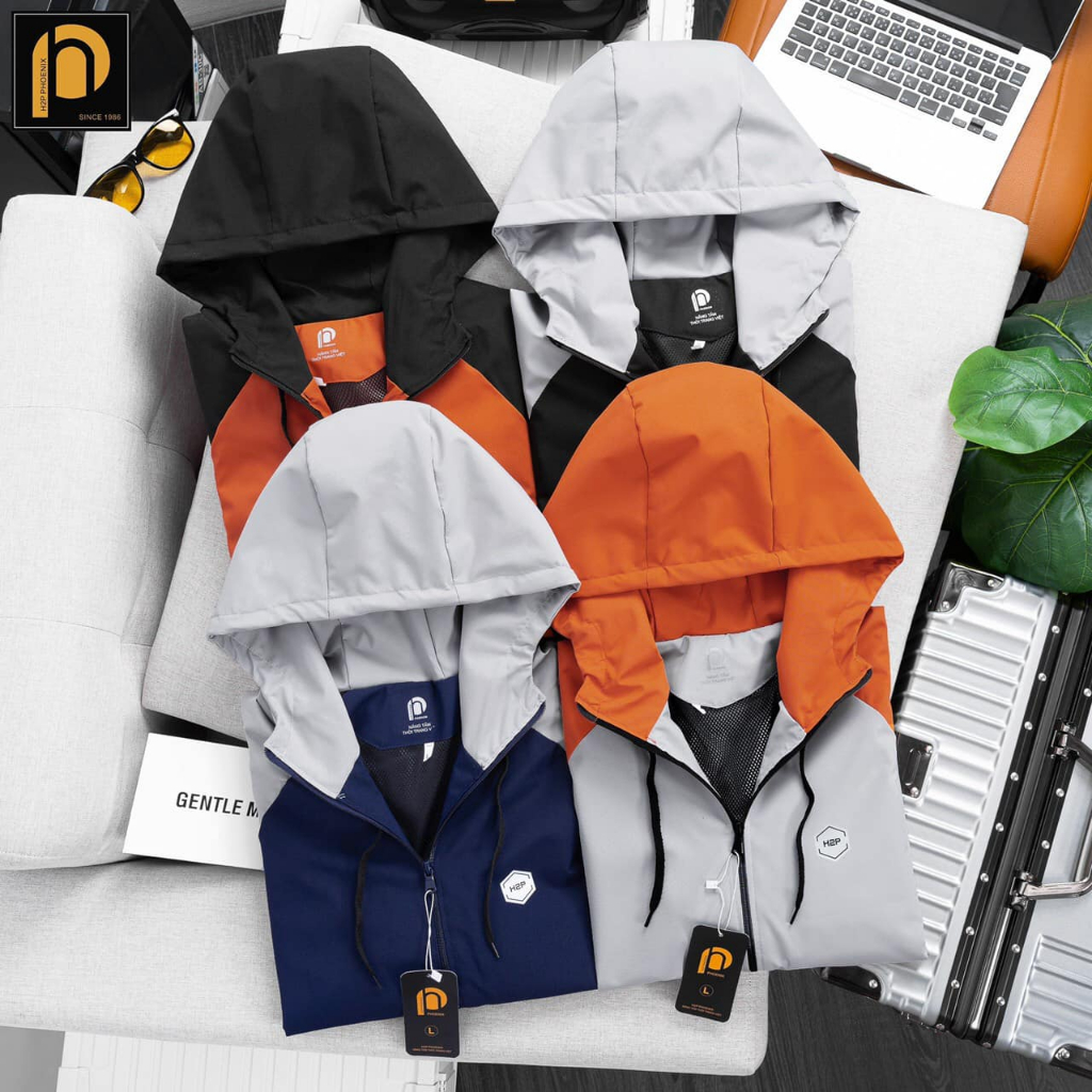 Áo khoác gió nam nữ cao cấp 2 lớp mẫu mới, Áo gió nam nữ cản gió, kháng nước, kháng bụi - Fashion Hand