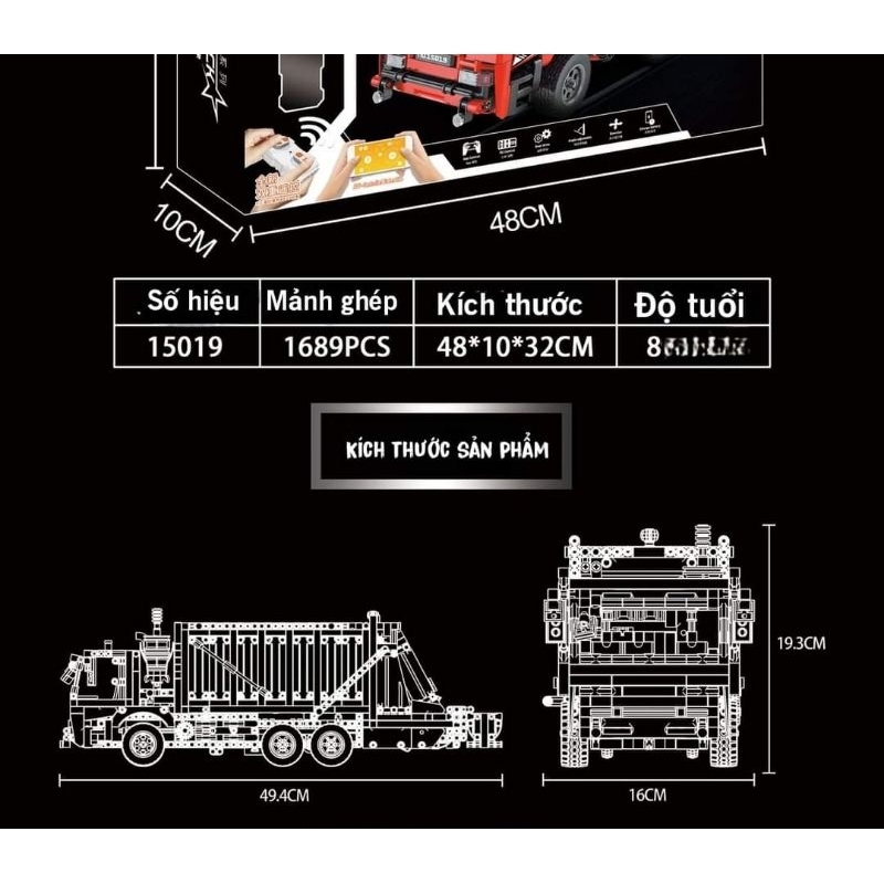 𝐋𝐄-𝐆𝐎 Mould King 15019