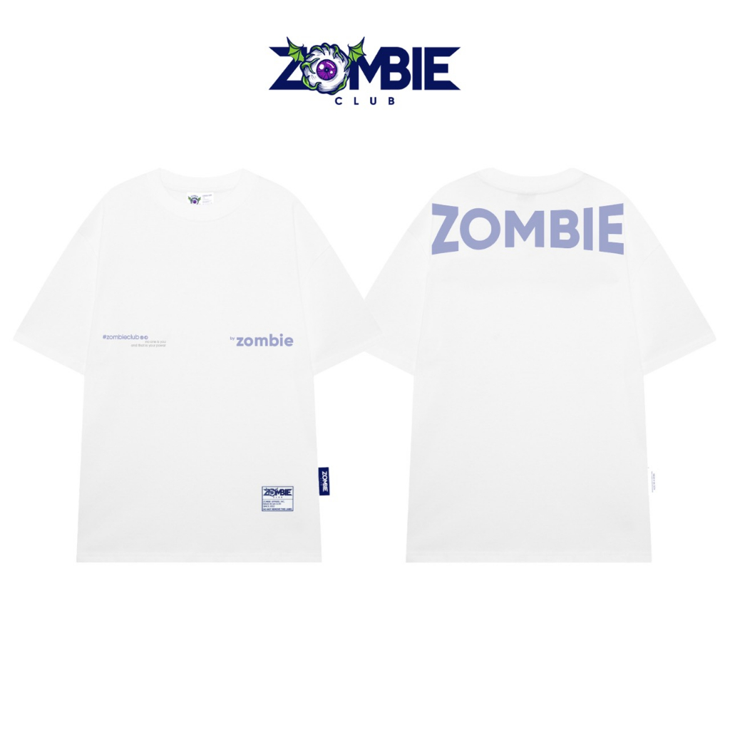 [Mã 4SPIKE3 giảm 50K đơn 150K] Áo Thun Zombie Club NO ONE IS YOU, Local Brand Unisex cotton 100% 230gsm Chính Hãng