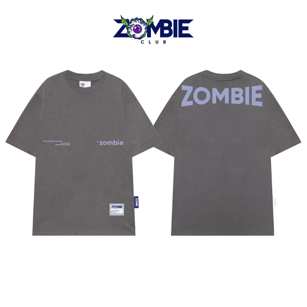 [Mã 4SPIKE3 giảm 50K đơn 150K] Áo Thun Zombie Club NO ONE IS YOU, Local Brand Unisex cotton 100% 230gsm Chính Hãng