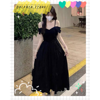 BIGSIZE Đầm trễ vai bigsize - đầm dài bigsize - đầm đen bigsize