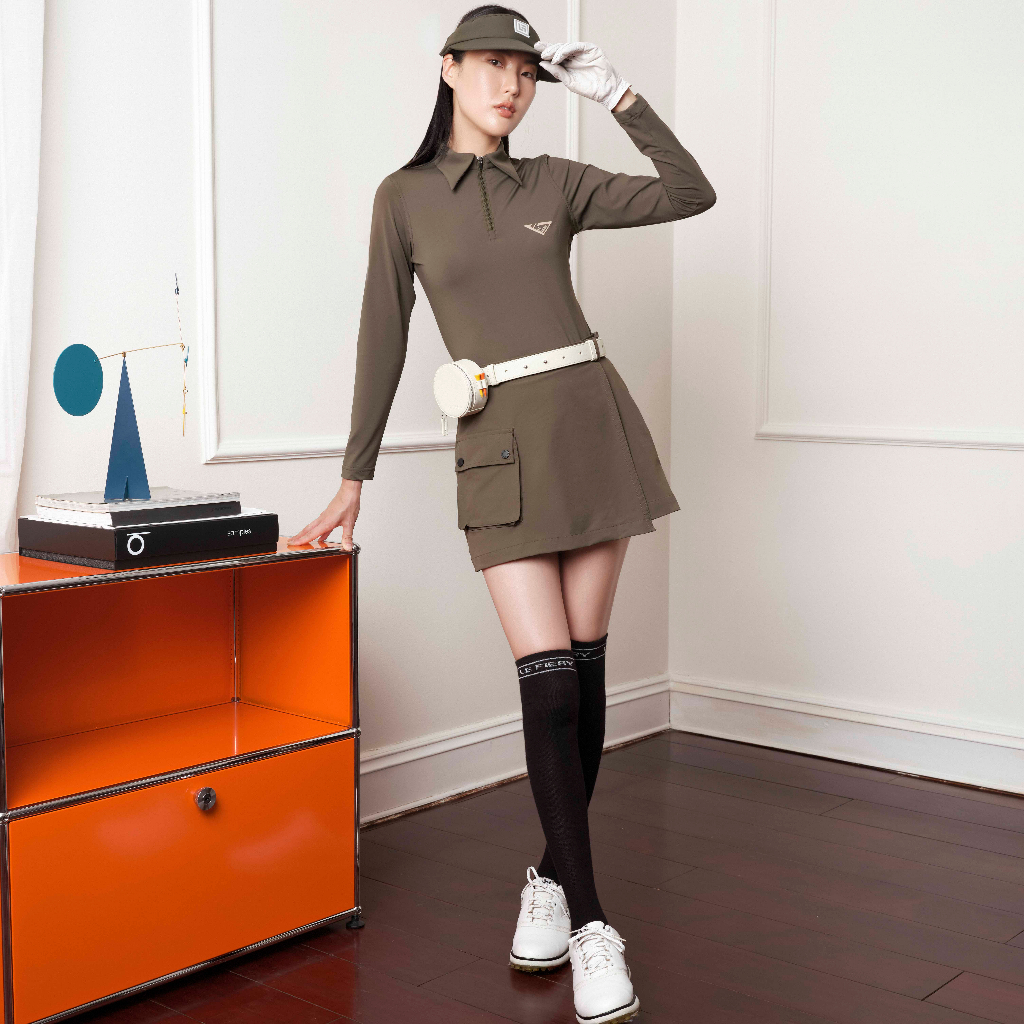 Chân Váy Ôm Le Fiery Thể Thao Golf Nữ | Phoenix Skirt Green