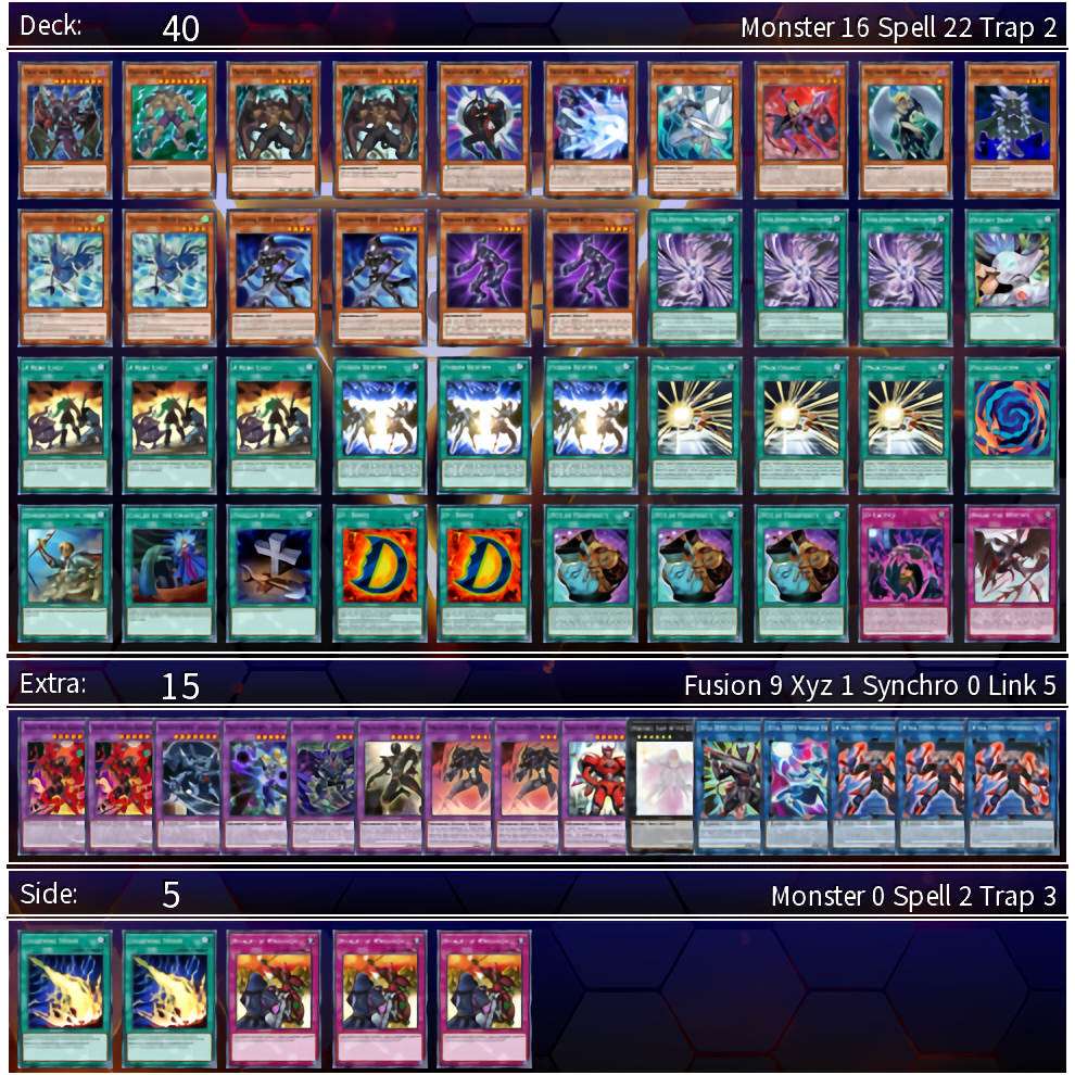 Bài YUGIOH - Destiny HERO Deck - Bài IN 1 MẶT