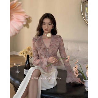 Áo hoa bèo [HÌNH CHỤP TẠI SHOP]