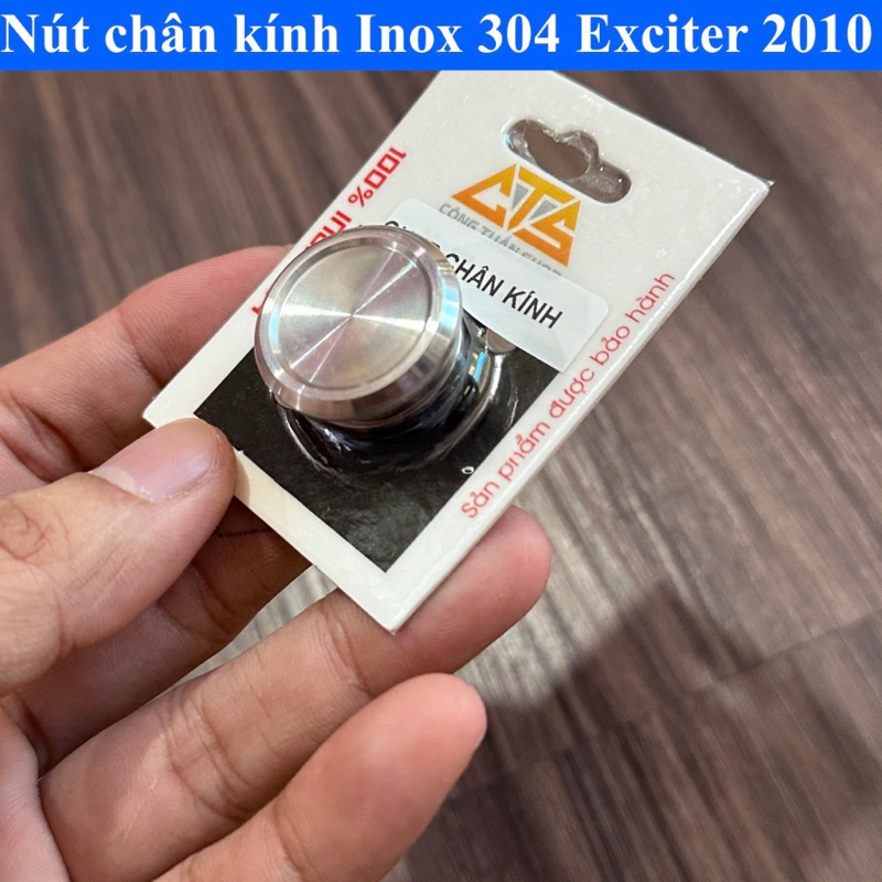 Ốc Đậy Chân Kính Xe Exciter 2006->2010, Inox 304 CTS