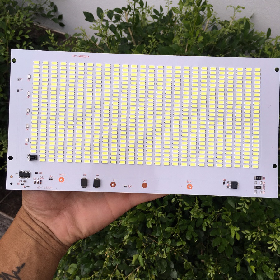Led 300W RẺ NHẤT thay cho đèn năng lượng bị hỏng CÓ KHIỂN