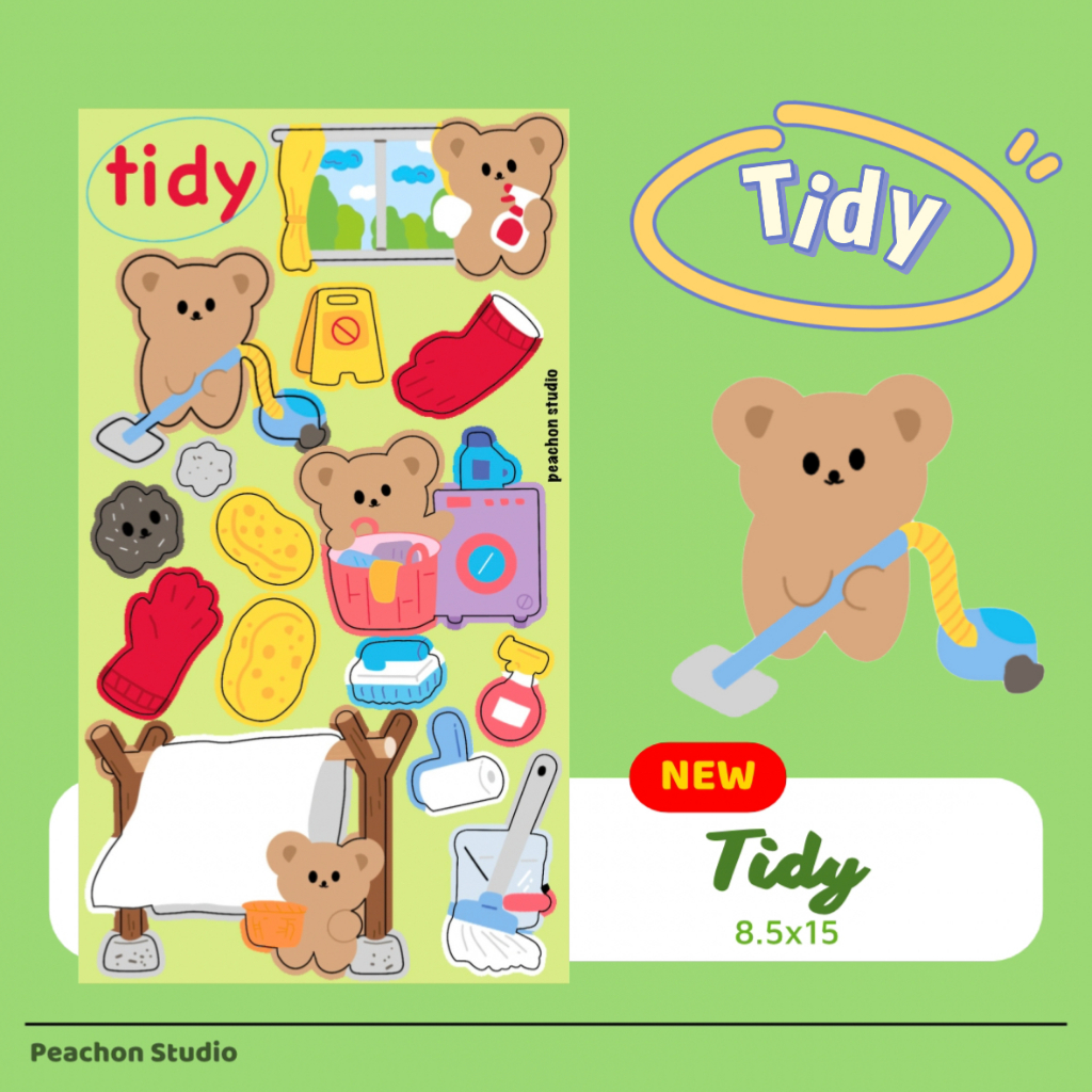 peachonst | sticker tidy