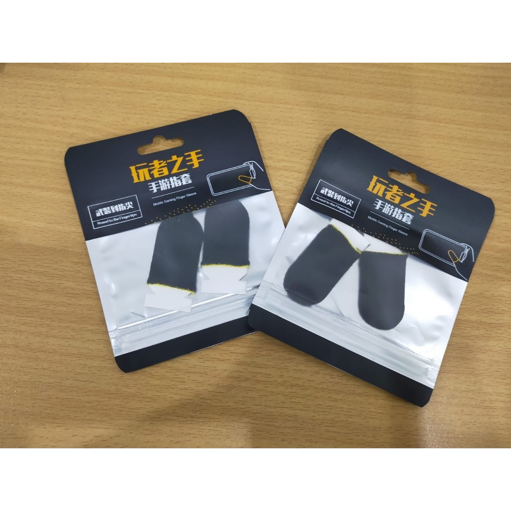 Bộ bao 2 ngón tay chuyên dụng chơi game mobile chống ra mồ hôi tay