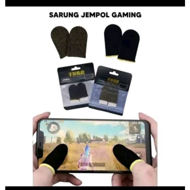 Bộ bao 2 ngón tay chuyên dụng chơi game mobile chống ra mồ hôi tay