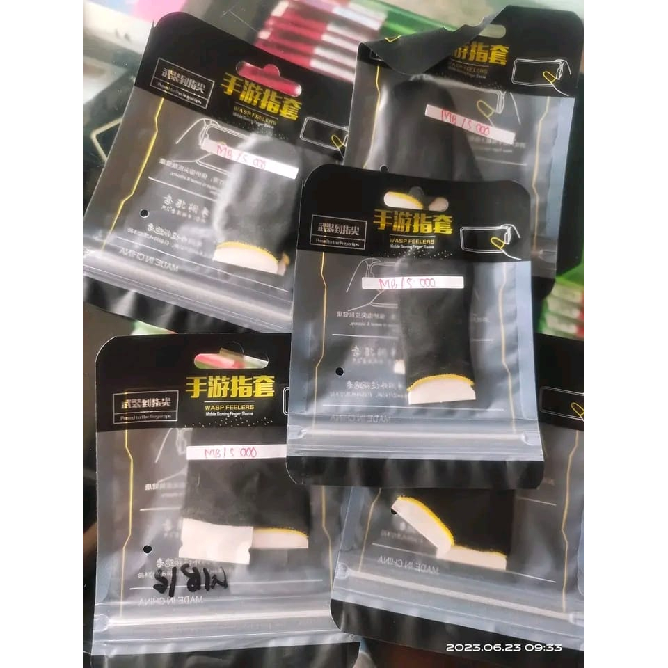 Bộ bao 2 ngón tay chuyên dụng chơi game mobile chống ra mồ hôi tay