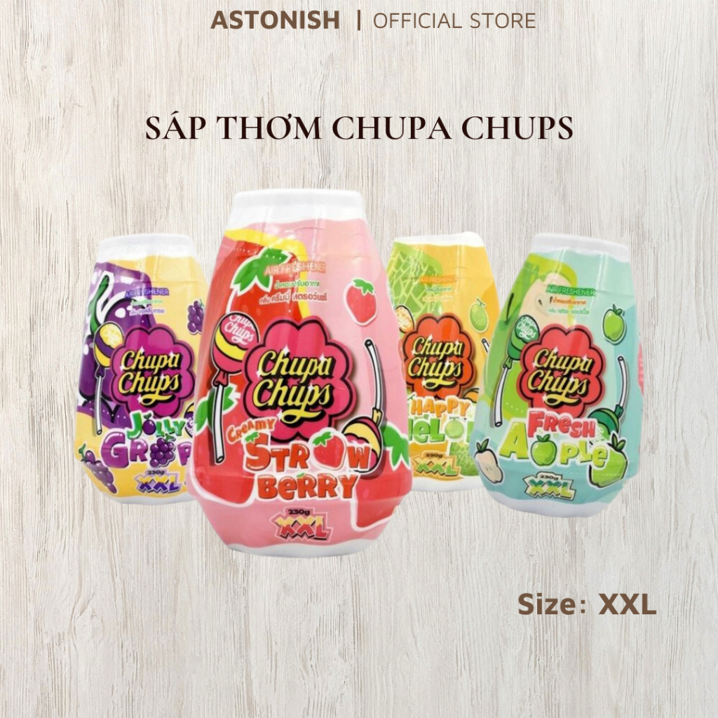 Sáp thơm Chupa Chups Gel Air Freshener size XXL Nội Địa Thái lan