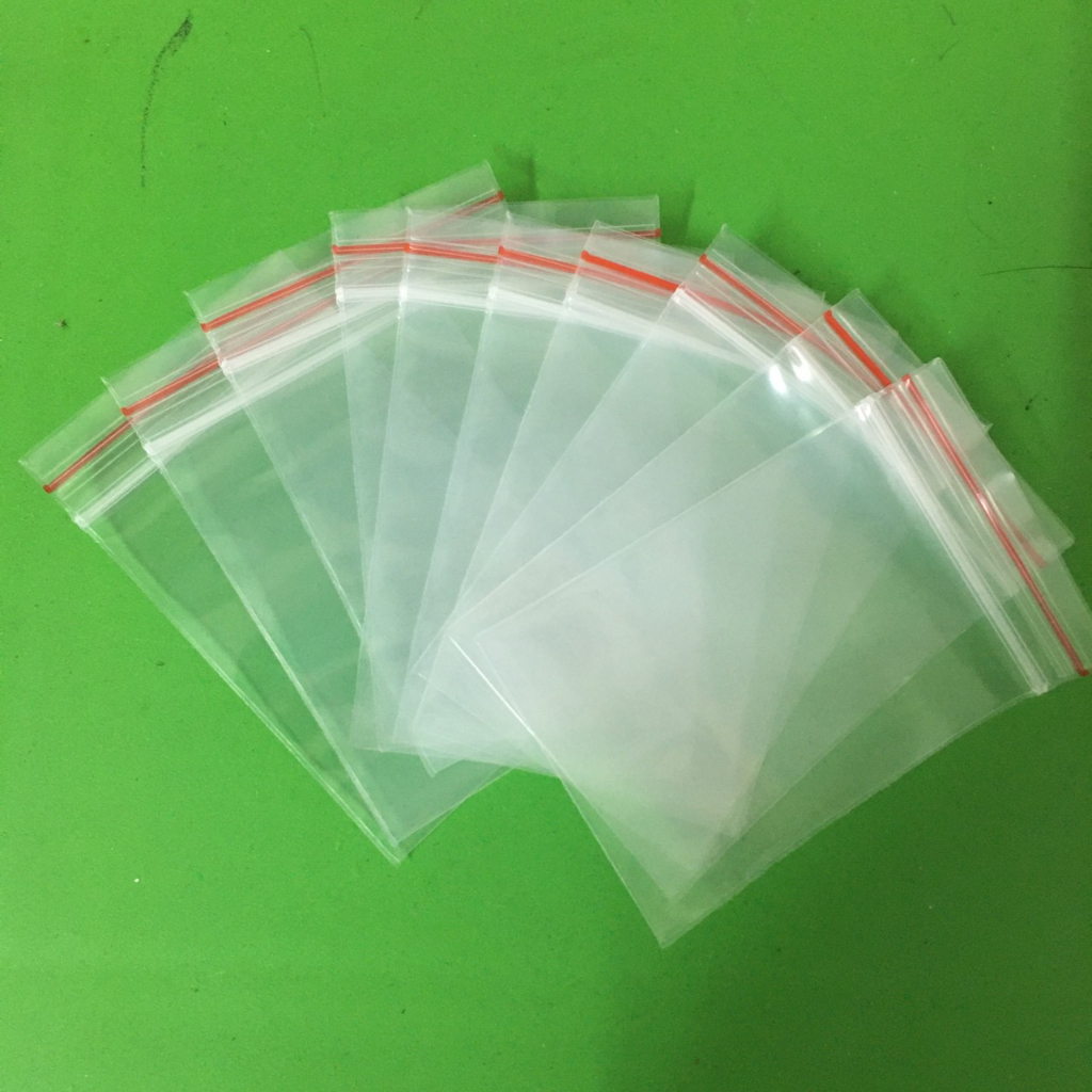 Combo 10 túi Zip đựng muối omai, muối chấm, nước chấm,...kích thước 8x5cm