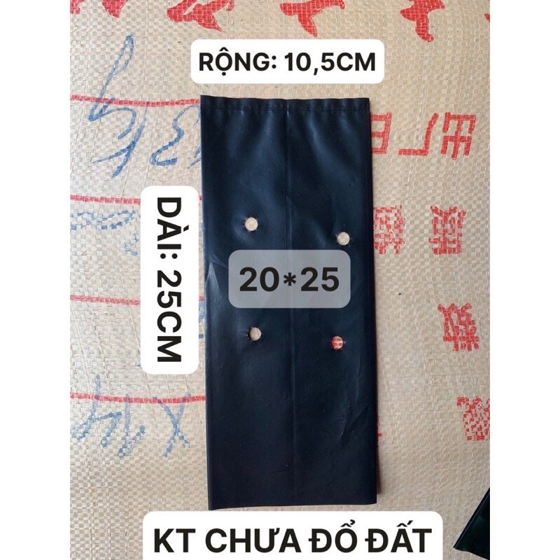 1Kg Túi bầu ươm cây nhiều kích cỡ giá rẻ