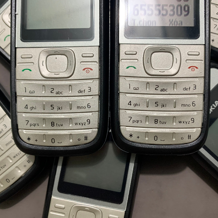 Điện thoại Nghe gọi Nokia 1200 Chính Hãng - Men Zin, Main Zin, Vỏ Mới - Có Pin Sạc Đầy Đủ - Bảo Hành 12 Tháng