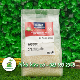 Vụn dừa hữu cơ 250g/100g/50g sottolestelle - nhà hữu cơ