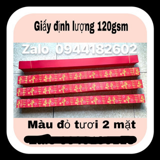 Combo 10kg giấy đỏ 2 mặt hoạ tiết siêu đẹp. Khổ