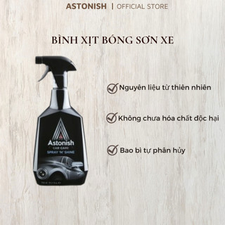 Xịt bóng sơn xe ô tô Astonish phủ bóng xe bảo vệ bề mặt sơn giúp xe hơi luôn như mới C1600-750ml