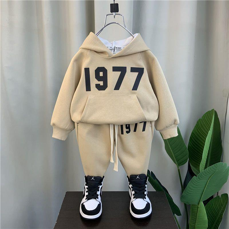 Bộ nỉ 1977 dày dặn cho bé traii và gái