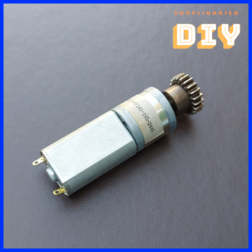 Motor giảm tốc 180 - DC 3V~6V - Bánh răng kim loại