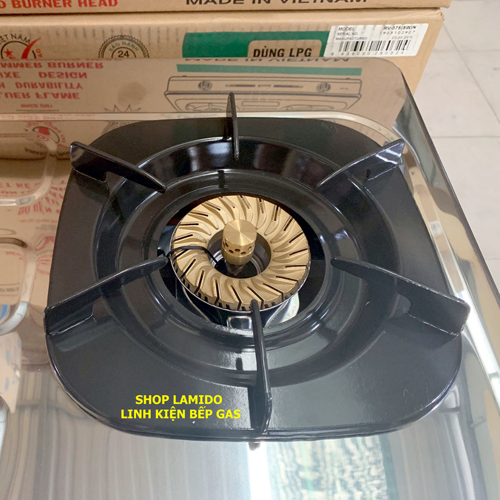 Kiềng bếp gas Rinnai 6 chân  dùng cho các loai bếp ga dương đơn, đôi