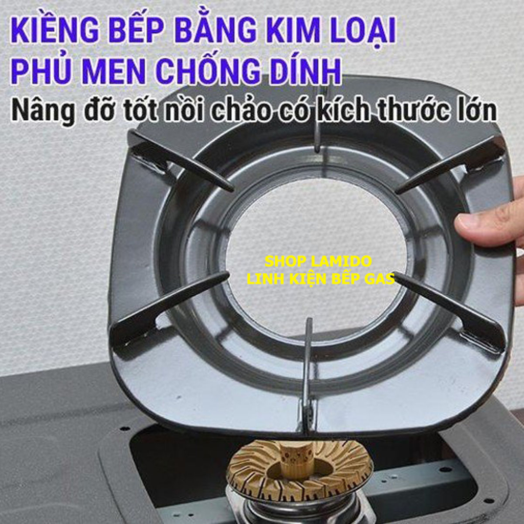 COMBO 2 Kiềng bếp gas Rinnai 6 chân [ LOẠI BẾP INOX, THẾP] dùng cho các loai bếp ga dương đơn, đôi  [ PHỤ KIỆN THAY THẾ}